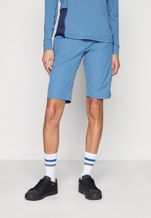 HUNTER SLASHED - Korte fietsbroek - flare blue