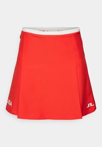 J.LINDEBERG Sports ELLE PLEATED SKIRT - Αθλητική φούστα - flame scarlet
