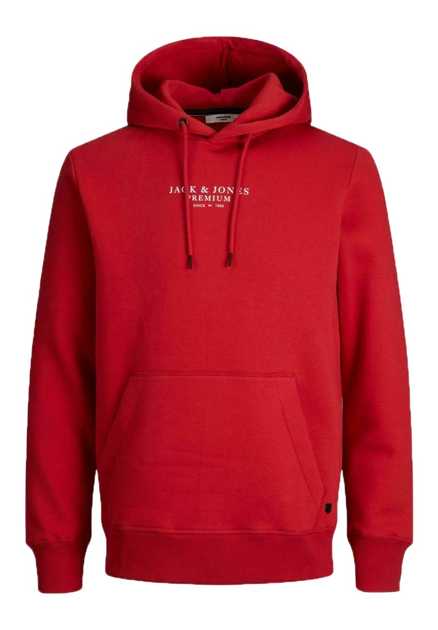 Kapuzenpullover Jack Jones Pullover Rot Jack Jones Herren Hoodie