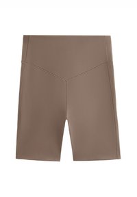 EVERMOVE 20CM BIKER - Tights - brown