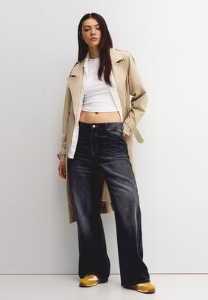 Flared Jeans - black