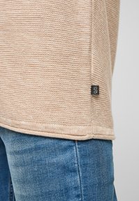 QS Strickpullover - beige melange