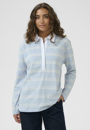 BEJSE - Longsleeve - cashmere blue white stripe