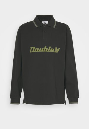 DOUBLE A BY W.W. LEN BASELINE - Majica z dolgimi rokavi - black