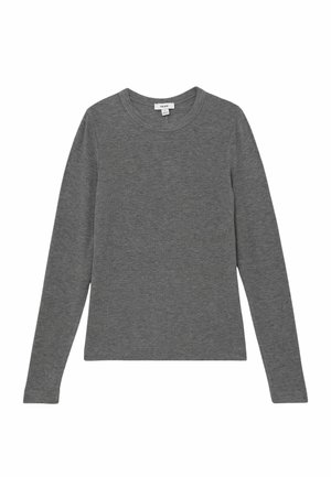 Reiss, REGULAR FIT - ARABELLE JERSEY CREW-NECK LONG-SLEEVE TOP . - Langærmet T-shirt - grey