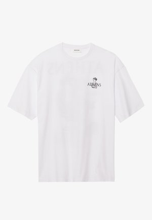 UNISEX - Print T-shirt - white