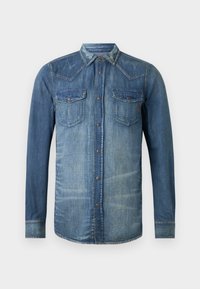 D VEGA - Button down-skjorte - blue denim