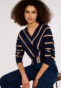 Apricot CHEVRON - Trui - navy