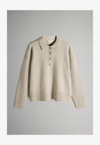 Geselecteerd, brown marl oatmeal