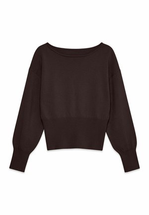 Vero Moda, KNITTED PULLOVER VMRAYE KNITTED PULLOVER - Striktrøje - chocolate torte
