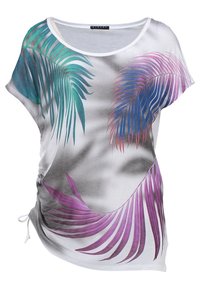 Sisley Triko s potiskem - grey