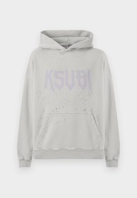 BLASTED HOODIE SMOKE GREY - Pulover s kapuco - washed grey