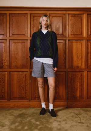 THE ARGYLE JUMPER - Džemperis - navy