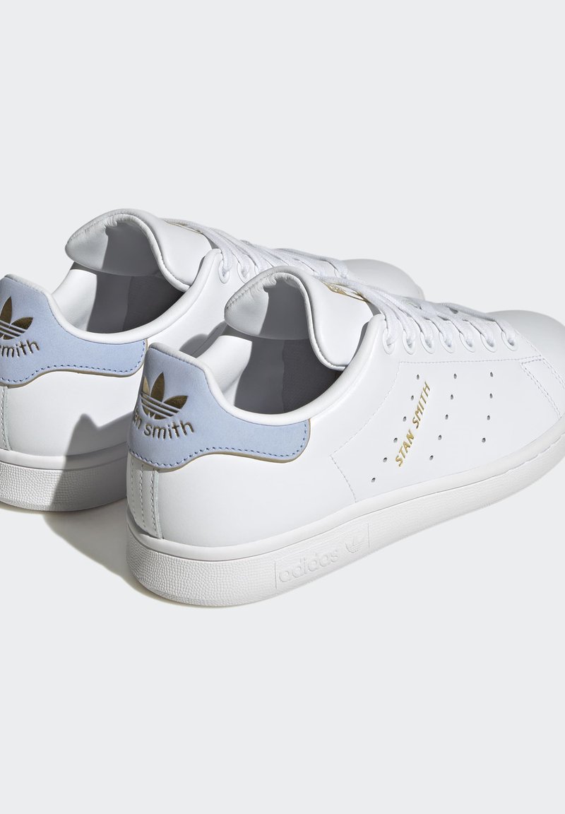 adidas Originals STAN SMITH Zapatillas - ftwr white/blue dawn/gold met./blanco - Zalando.es