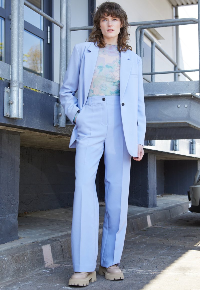 Modström GALE PANTS - Calças - blue heron