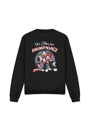Cotton Soul, ANIMANIACS/ITS TIME FOR - Sweatshirt - black