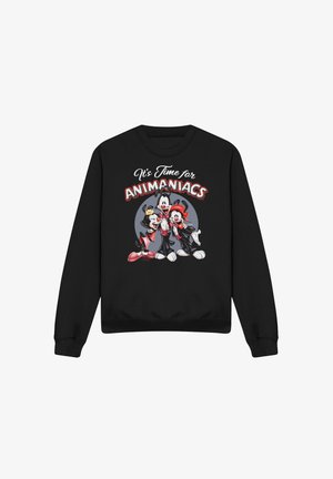 Cotton Soul, ANIMANIACS/ITS TIME FOR - Sweatshirt - black