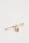 BOX PIN HEART LOCK - Brooch - gold-coloured