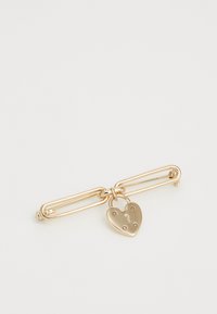BOX PIN HEART LOCK - Broche - gold-coloured