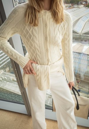 NA-KD CABLE - Kardigan - offwhite