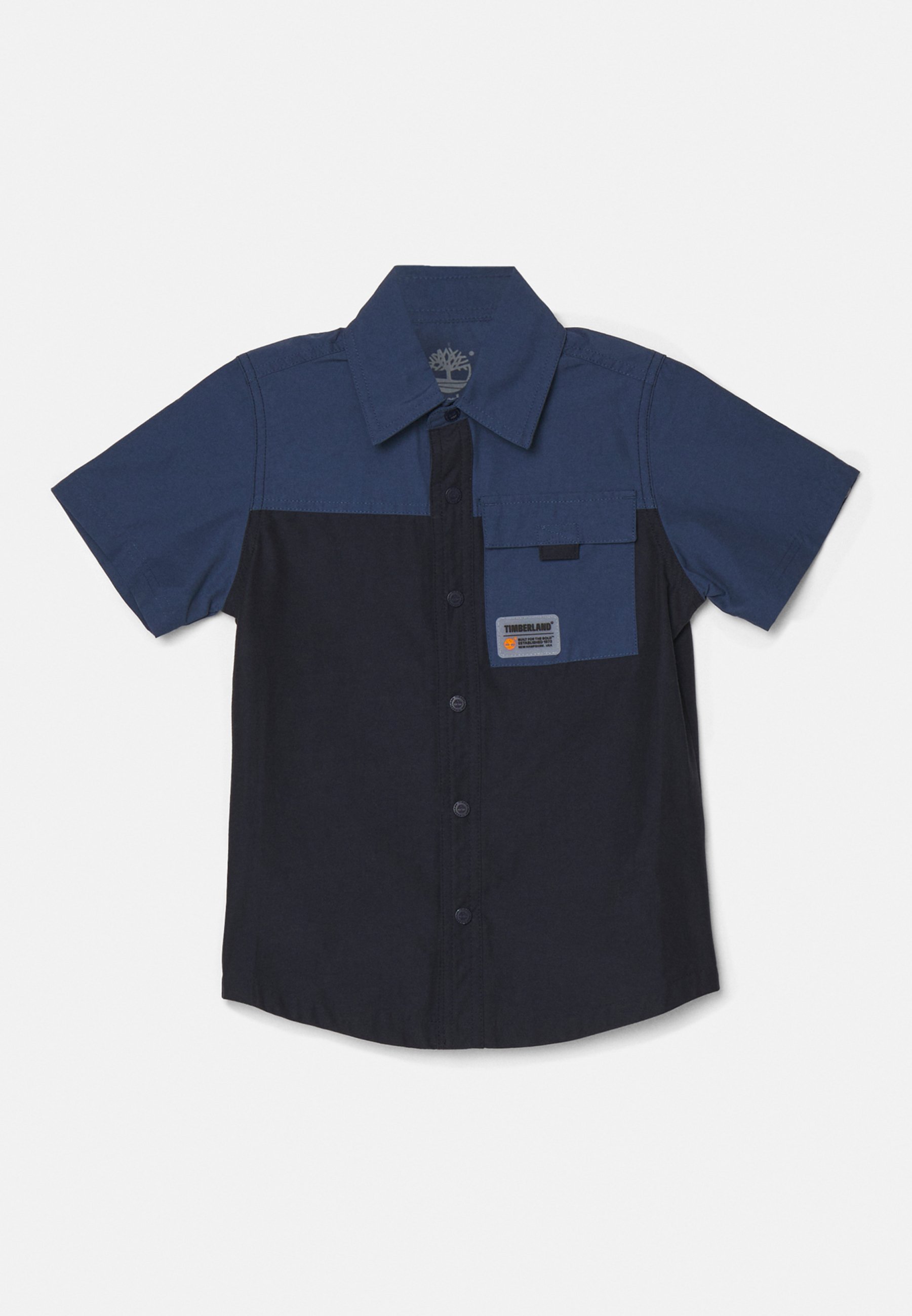Timberland SHORT SLEEVE SHIRT Camisa night/azul marino