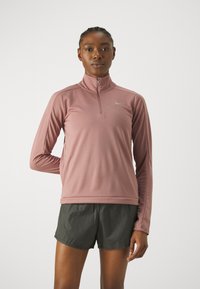 Nike Performance - PACER - Ilgarankovis viršutinės dalies drabužis - smokey mauve/(reflective silv) Miniatiūros vaizdas 1