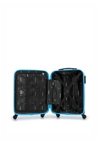 WITTCHEN SMALL SUITCASE WITH LUGGAGE TAG FROM ABS - Valise à roulettes - blue