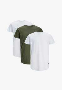 Unausgewählt, weiß grün