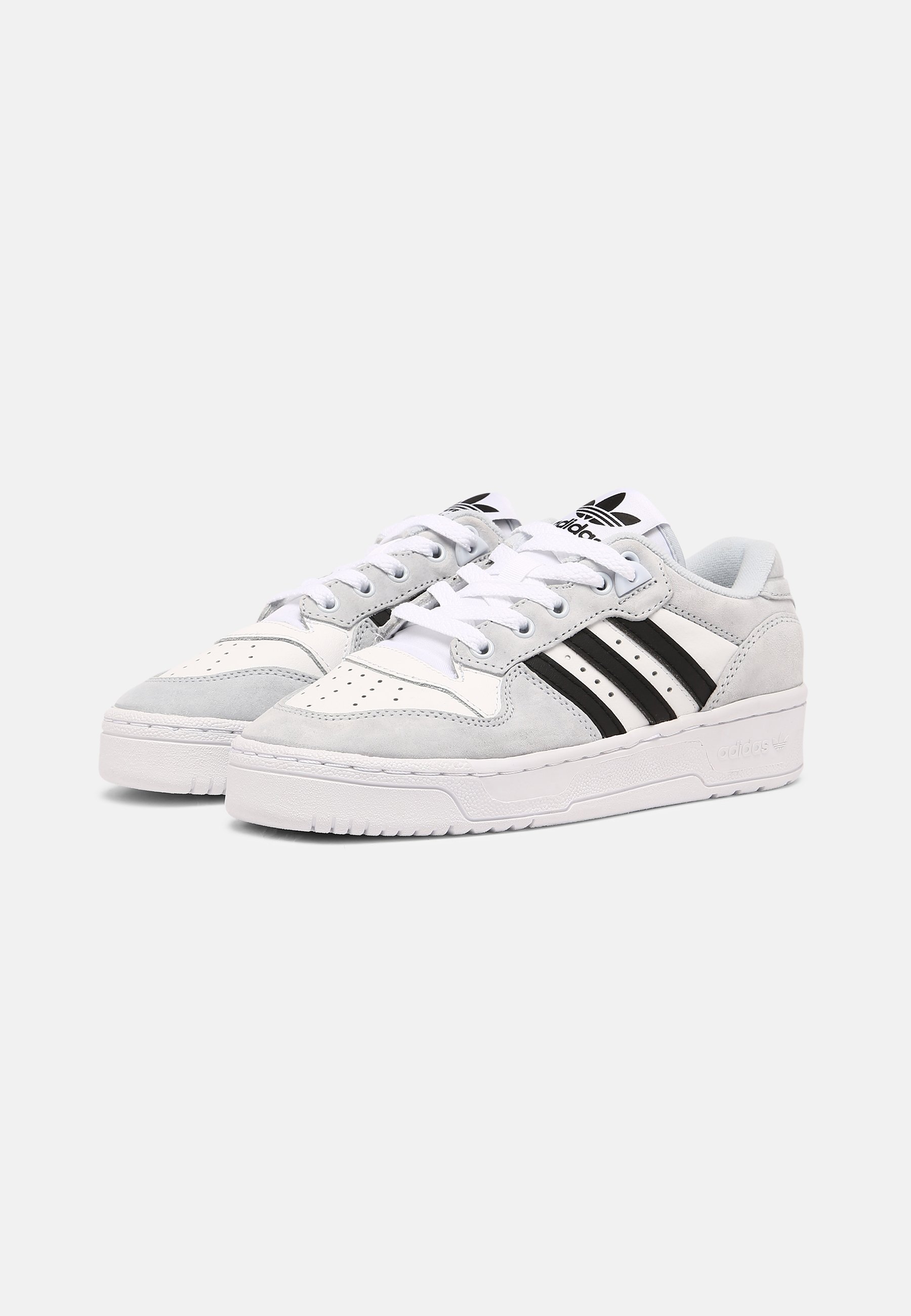 adidas originals rivalry low white trainers