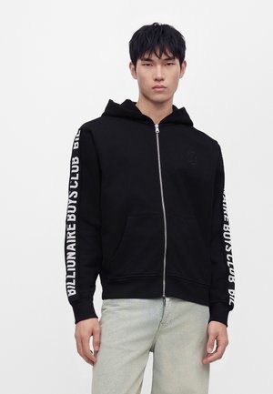 Billionaire Boys Club, TAPED ASTRO ZIP THROUGH HOOD - Суитшърт с цип - black