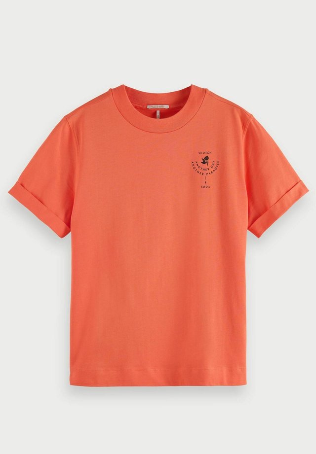 T-shirt print - salmon