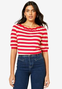 Unselected, red