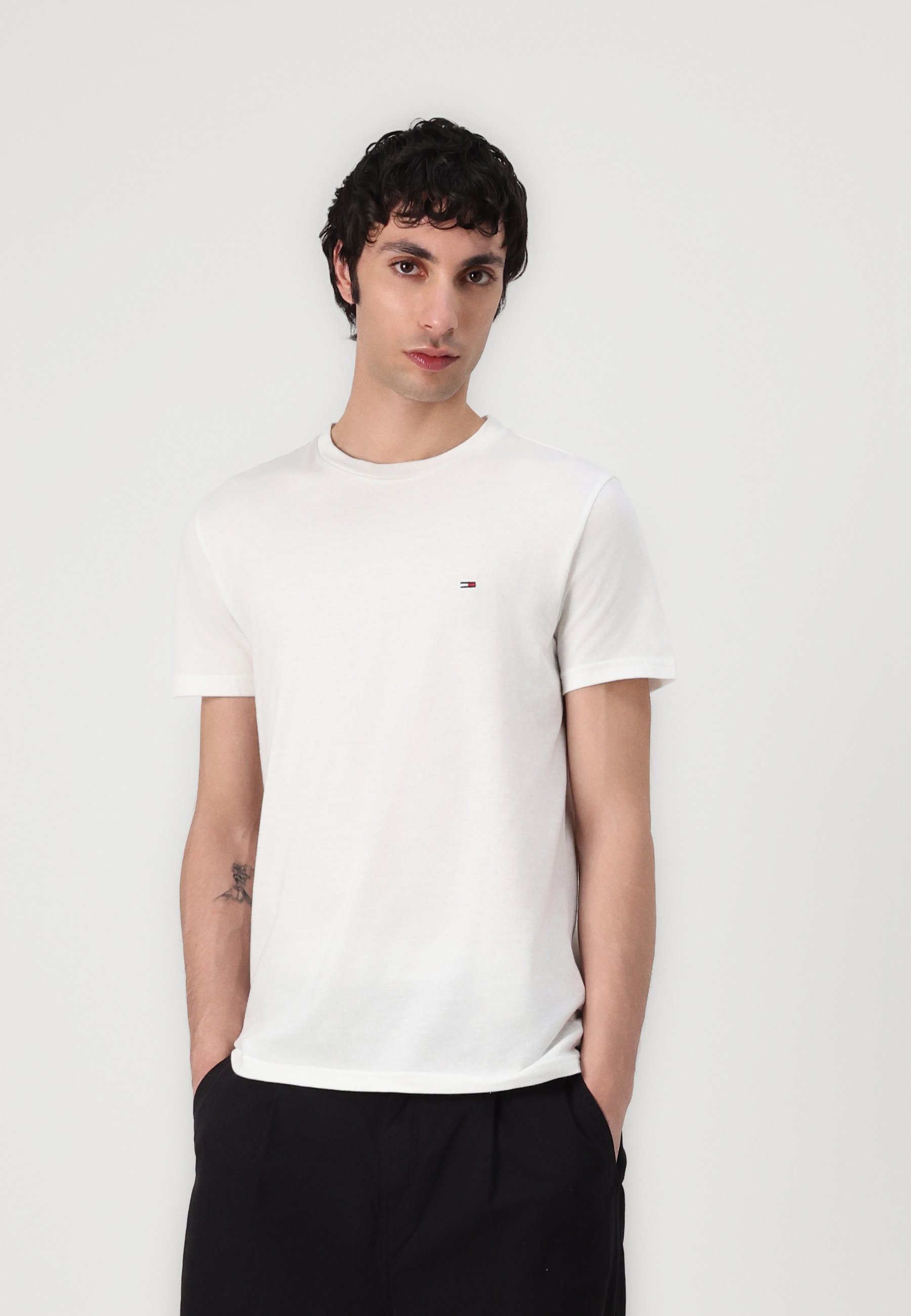 Tommy Jeans SLIM TEE 2 PACK - Basic T-shirt - dark night
