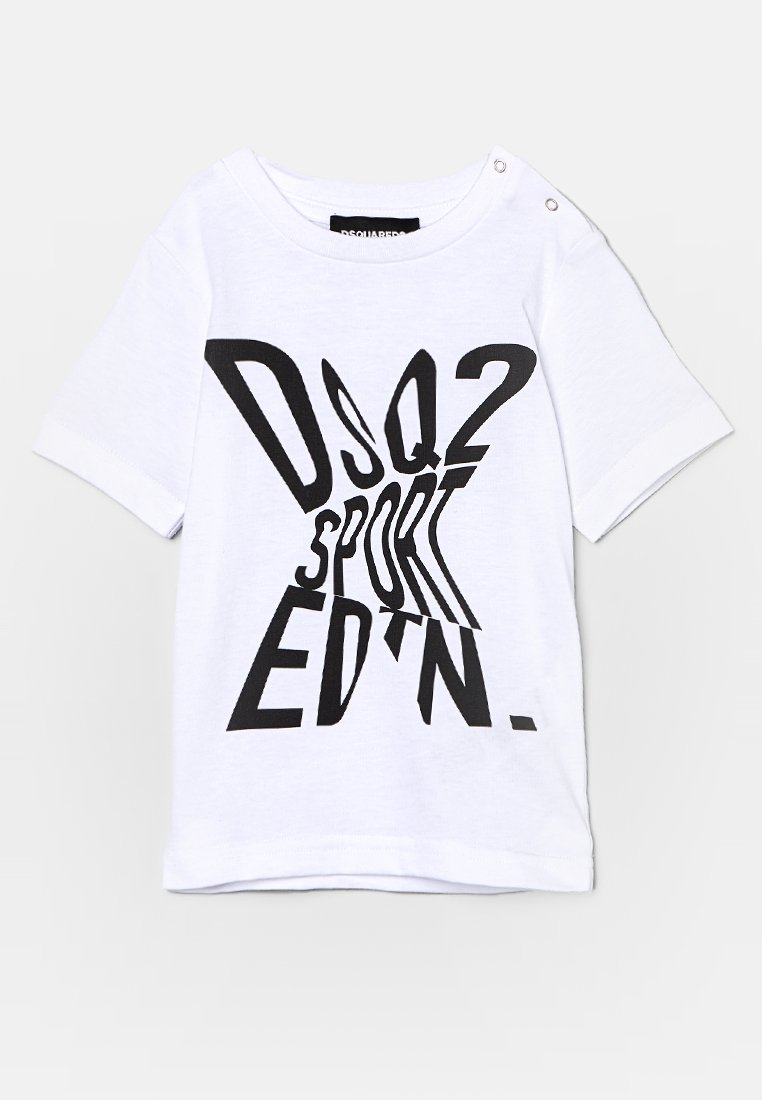Dsquared2 T-shirt print wit Dsquared2 T-shirt print wit