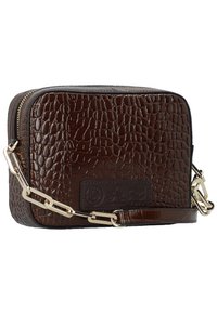 Borsa A Tracolla Heritage Logo Classic Multicolor/marrone
