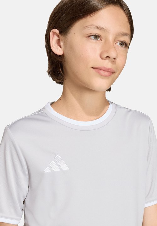 adidas PERFORMANCE ENTRADA26 JERSEY KIDS - Print T-shirt - grau/weiss — foto 3