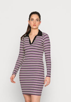 NEOSANDRA DRESS - Vestido de malha - black