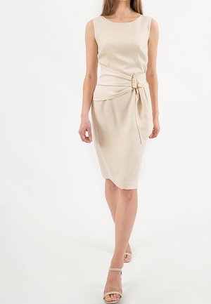 Bialcon Cocktailkjole / festkjole - light yellow