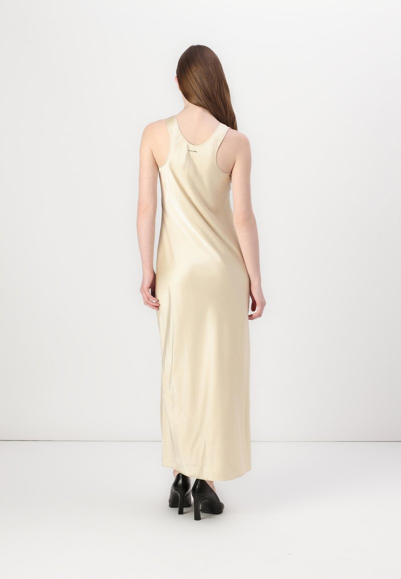 calvin klein tank maxi dress Ribbed Cotton Maxi Tank Dress Calvin Klein
