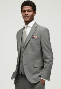 Next SLIM FIT MOTIONFLEX TWO BUTTON - Blézerkabát - green