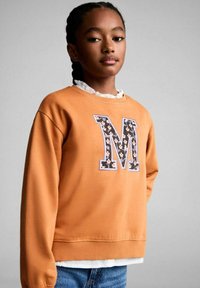 Mango Kids Športni pulover - orange