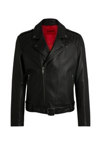 HUGO LOWIS-5 - Usnjena jakna - black