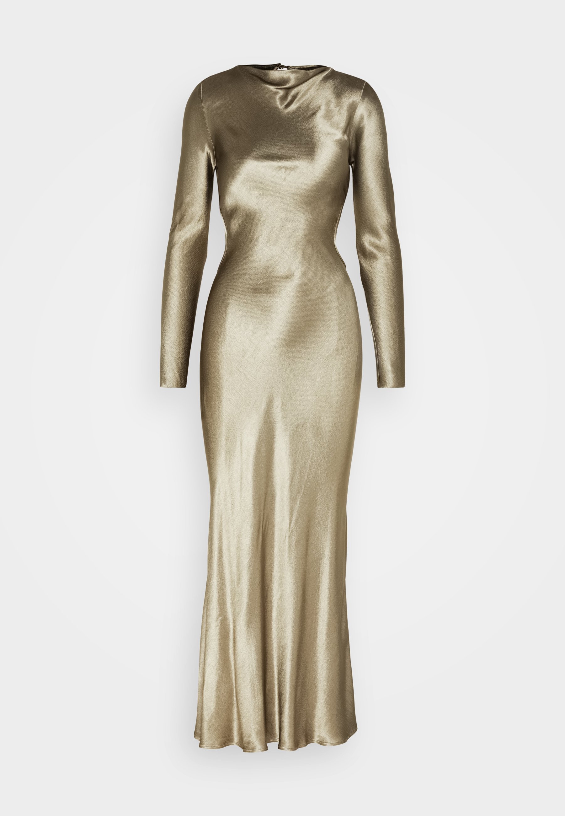 Dark Olive Evening Dress