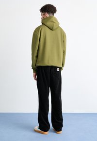 Carhartt WIP FLOYDE PANT - Pantalon classique - black rinsed