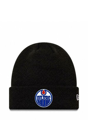 New Era, EDMONTON OILERS NEW ERA NHL CUFF KNIT BEANIE SCHWARZ UNISEX - Mütze - schwarz