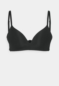 WIRELESS PLUNGE BRA - Trojúhelníková podprsenka - onyx