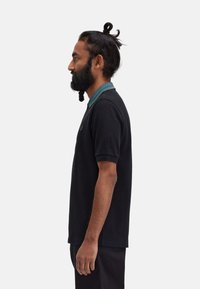 Fred Perry JACQUARD COLLAR POLO  - Polo - black