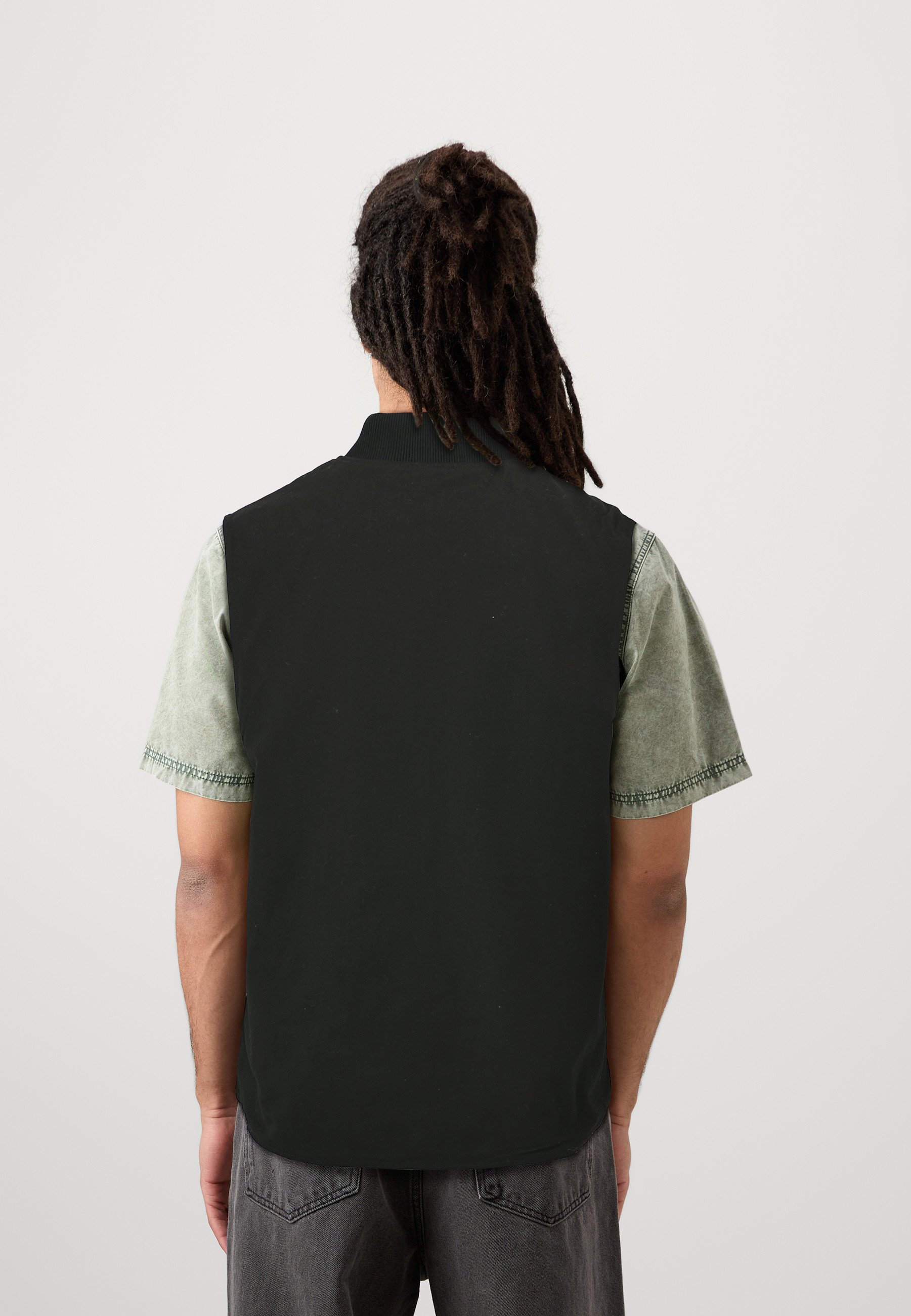 Santa Cruz CLASSIC LABEL VEST UNISEX - Waistcoat - black - Zalando