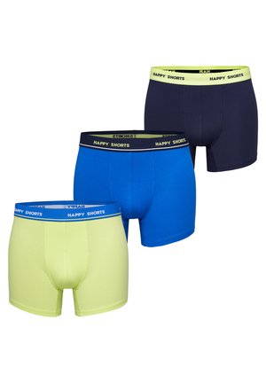 3-PACK MOTIVE - Underkläder - midblue/lime/navy