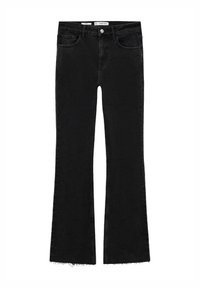 Kavbojke na zvonec - black denim